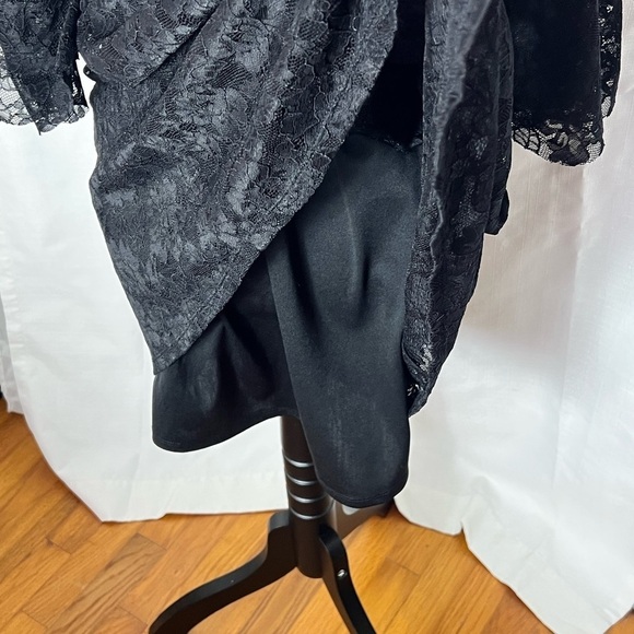 NWT FRANCESCAS BLACK LACE DRESS, Sz S WHIMSIGOTH WITCHY - Picture 5 of 7